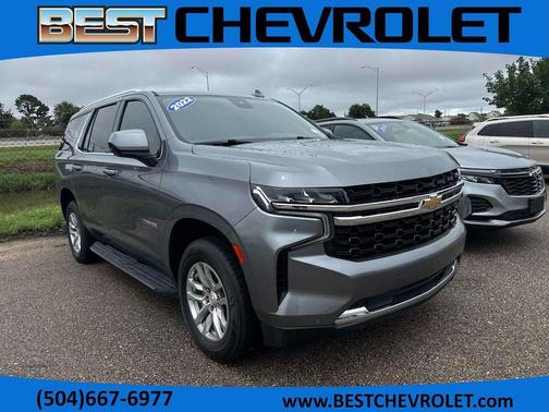 Satin Steel Metallic 2022 Chevrolet Tahoe LS