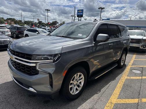 Satin Steel Metallic 2022 Chevrolet Tahoe LS