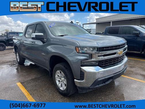 Satin Steel Metallic 2019 Chevrolet Silverado 1500 LT