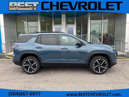 Lakeshore Blue Metallic 2026 Chevrolet Equinox RS