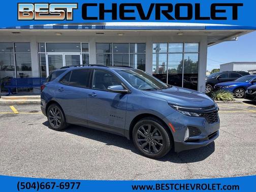 Lakeshore Blue 2024 Chevrolet Equinox RS