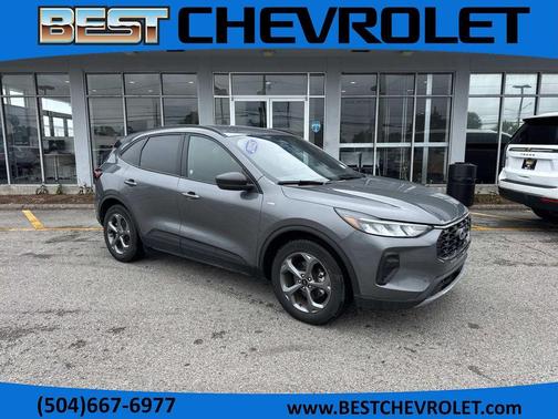 Gray Metallic 2025 Ford Escape ST-Line