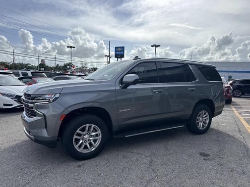Satin Steel Metallic 2021 Chevrolet Tahoe LT
