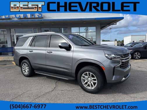 Satin Steel Metallic 2021 Chevrolet Tahoe LT