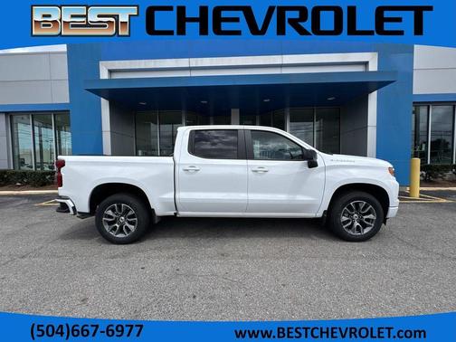 Summit White 2026 Chevrolet Silverado 1500 RST