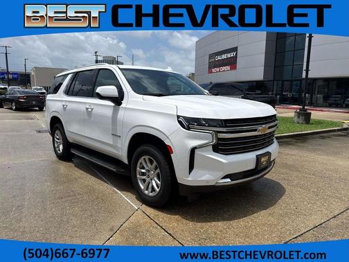 Summit White 2024 Chevrolet Tahoe LT