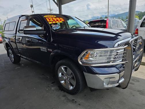 Blue 2014 RAM 1500 Laramie