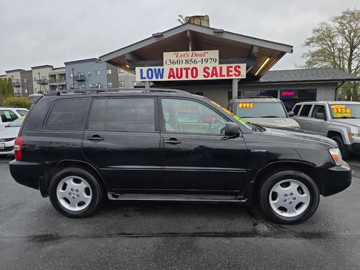 Black 2005 Toyota Highlander Limited
