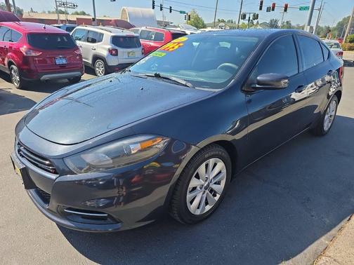 Black 2014 Dodge Dart SXT