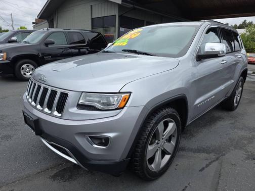 Silver 2014 Jeep Grand Cherokee Limited