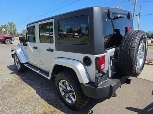 Silver 2012 Jeep Wrangler Unlimited Sport