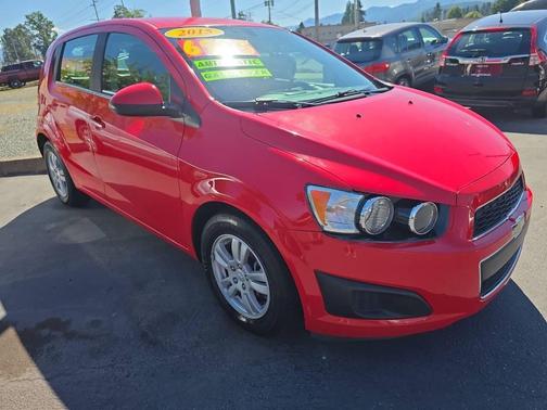 Red 2015 Chevrolet Sonic LT