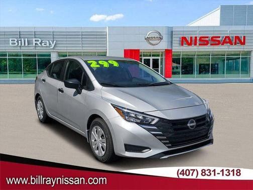 Brilliant Silver Metallic 2025 Nissan Versa 1.6 S