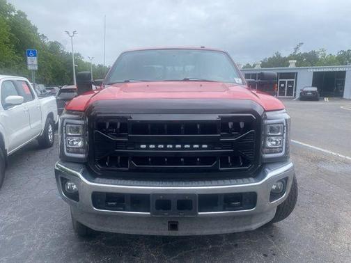 Vermillion Red 2013 Ford F-350 Lariat