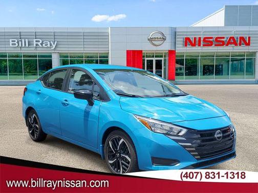 Blue Metallic 2025 Nissan Versa 1.6 S