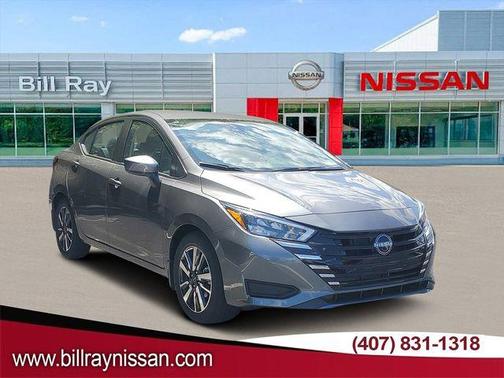 Gun Metallic 2025 Nissan Versa 1.6 SV