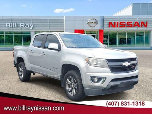 Silver Ice Metallic 2018 Chevrolet Colorado Z71