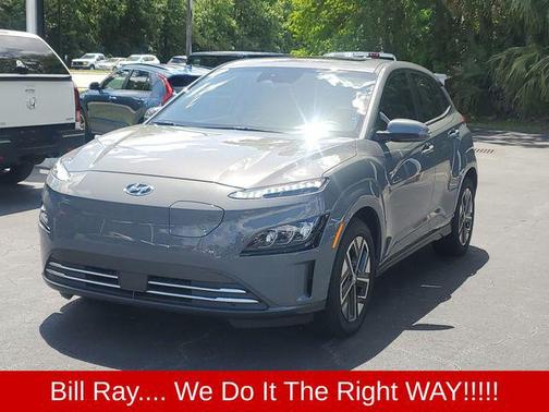 Galactic Gray 2023 Hyundai KONA EV Limited