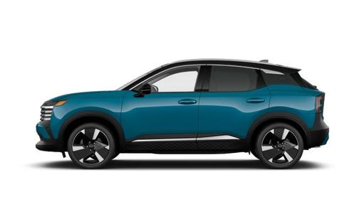 Arctic Ice Blue Metallic / Super Black Two-tone 2026 Nissan Kicks SR