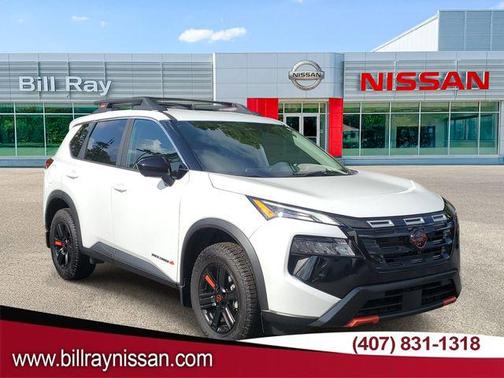 White Pearl 2025 Nissan Rogue Rock Creek