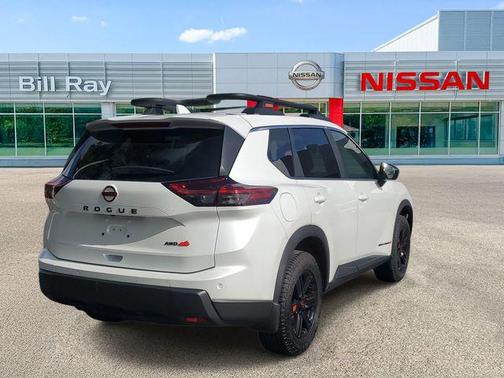White Pearl 2025 Nissan Rogue Rock Creek