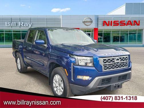 Deep Blue Pearl 2022 Nissan Frontier SV