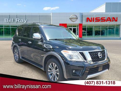 Super Black 2017 Nissan Armada SL