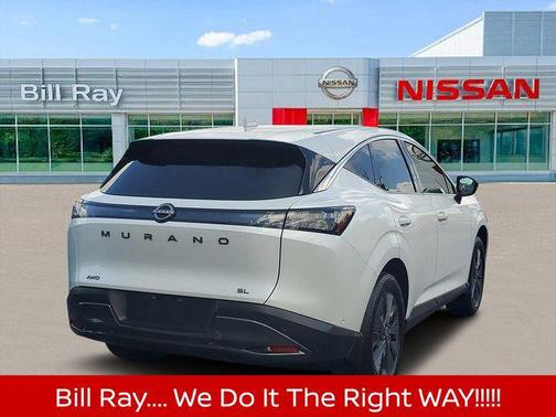 Everest White Pearl Tricoat 2025 Nissan Murano SL