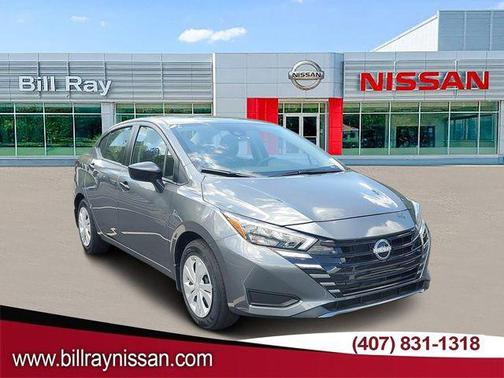 Gun Metallic 2025 Nissan Versa 1.6 S