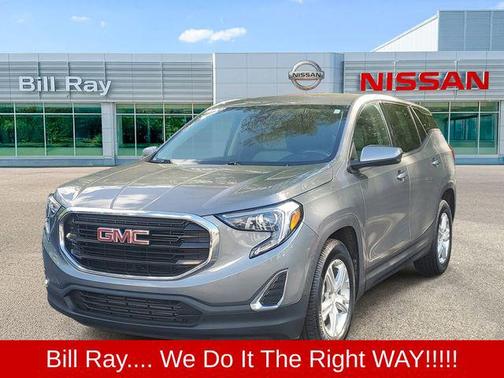 Satin Steel Metallic 2020 GMC Terrain SLE