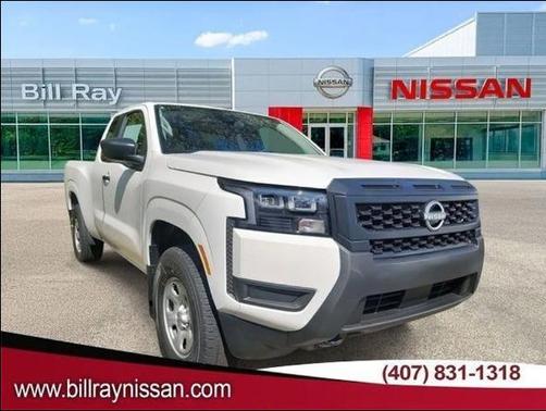 Glacier White 2026 Nissan Frontier S