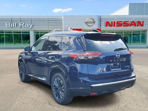 Deep Ocean Blue Pearl 2026 Nissan Rogue Platinum