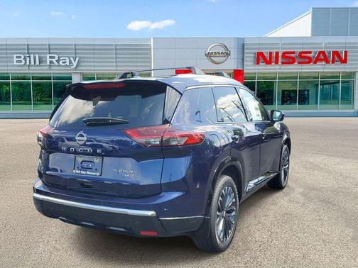 Deep Ocean Blue Pearl 2026 Nissan Rogue Platinum