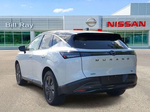 Everest White Pearl Tricoat/Super Black 2025 Nissan Murano SL