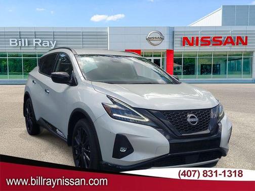 Pearl White Tricoat 2024 Nissan Murano SV Intelligent AWD