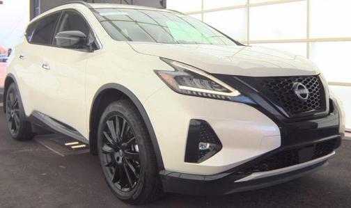Pearl White Tricoat 2024 Nissan Murano SV Intelligent AWD