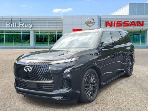Black / Graphite 2025 INFINITI QX80 AUTOGRAPH AWD