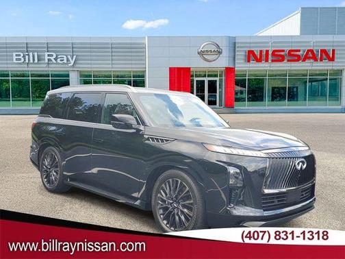 Black / Graphite 2025 INFINITI QX80 AUTOGRAPH AWD