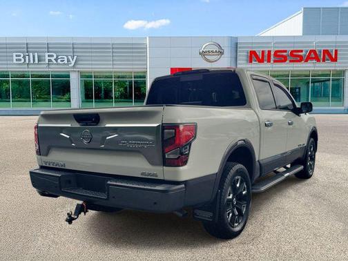 Pearl White 2021 Nissan Titan Platinum Reserve