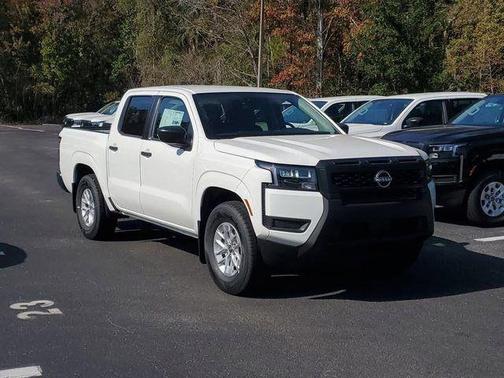 Glacier White 2026 Nissan Frontier S