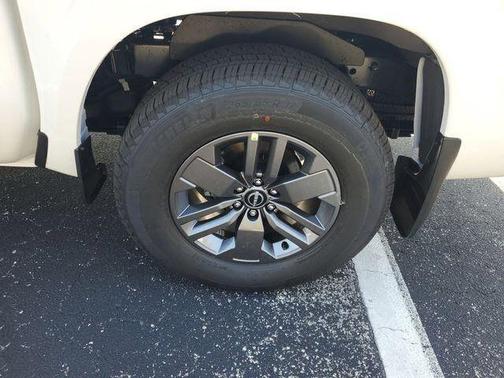 Glacier White 2026 Nissan Frontier SV