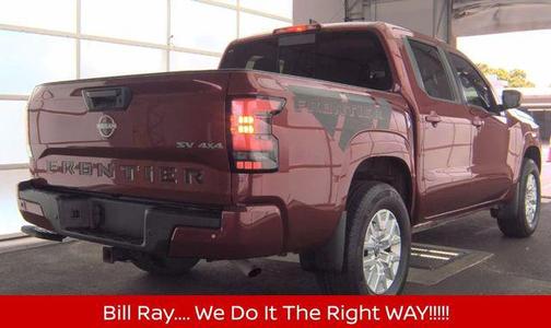 Cardinal Red Metallic Tricoat 2024 Nissan Frontier SV