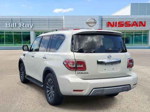 Pearl White 2018 Nissan Armada SL