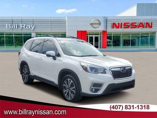 Crystal White Pearl 2021 Subaru Forester Limited