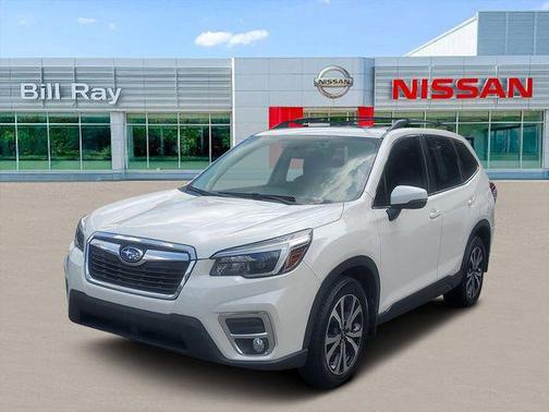Crystal White Pearl 2021 Subaru Forester Limited