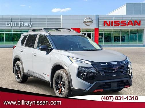 Boulder Gray Pearl 2025 Nissan Rogue Rock Creek