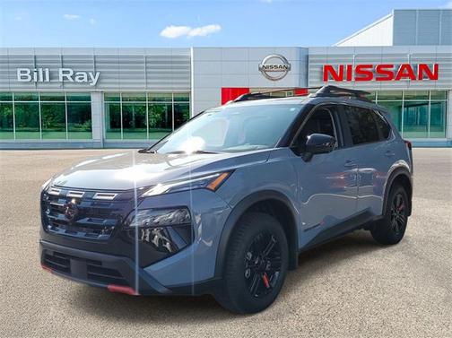 Boulder Gray Pearl 2025 Nissan Rogue Rock Creek