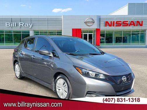 Gun Metallic 2023 Nissan Leaf S 40 kWh