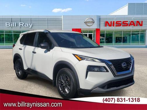 Glacier White 2023 Nissan Rogue S