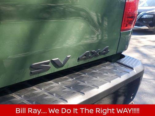 Tactical Green Metallic 2024 Nissan Titan SV